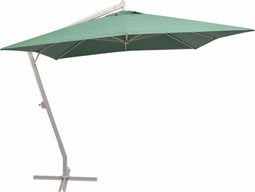 vidaXL - Zweefparasol - met - aluminium - paal - 300x300 - cm - groen