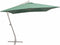 vidaXL - Zweefparasol - met - aluminium - paal - 300x300 - cm - groen