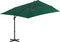 vidaXL - Zweefparasol - met - aluminium - paal - 300x300 - cm - groen