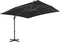 vidaXL - Zweefparasol - met - aluminium - paal - 300x300 - cm - antraciet