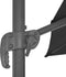 vidaXL - Zweefparasol - met - aluminium - paal - 300x300 - cm - antraciet