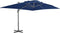 vidaXL - Zweefparasol - met - aluminium - paal - 300x300 - cm - antraciet