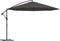 vidaXL - Zweefparasol - met - aluminium - paal - 350 - cm - antracietkleurig