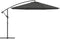 vidaXL - Zweefparasol - met - aluminium - paal - 350 - cm - antracietkleurig