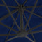 vidaXL - Zweefparasol - met - aluminium - paal - 3x3 - m - azuurblauw