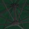 vidaXL - Zweefparasol - met - aluminium - paal - 400x300 - cm - groen