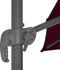 vidaXL - Zweefparasol - met - aluminium - paal - 400x300 - cm - taupe