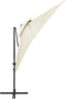 vidaXL - Zweefparasol - met - dubbel - dak - 250x250 - cm - bordeauxrood