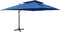 vidaXL - Zweefparasol - met - dubbel - dak - 300x300 - cm - bordeauxrood