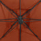 vidaXL - Zweefparasol - met - dubbel - dak - 300x300 - cm - terracottakleurig