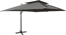 vidaXL-Zweefparasol-met-dubbel-dak-400x300-cm-antracietkleurig