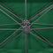 vidaXL - Zweefparasol - met - dubbel - dak - 400x300 - cm - groen