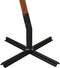 vidaXL - Zweefparasol - met - houten - paal - 300x300 - cm - groen
