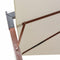 vidaXL - Zweefparasol - met - houten - paal - 300x300 - cm - wit