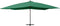 vidaXL - Zweefparasol - met - houten - paal - 400x300 - cm - groen