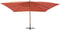 vidaXL - Zweefparasol - met - houten - paal - 400x300 - cm - terracottakleurig