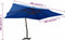 vidaXL - Zweefparasol - met - houten - paal - 400x300 - cm - azuurblauw