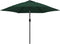 vidaXL - Zweefparasol - met - LED - 3,5 - m - groen