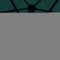 vidaXL - Zweefparasol - met - LED - 3,5 - m - groen