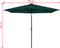 vidaXL - Zweefparasol - met - LED - 3,5 - m - groen