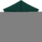 vidaXL - Zweefparasol - met - LED - 3,5 - m - groen
