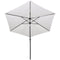 vidaXL - Zweefparasol - met - LED - 3 - m - zandwit