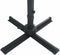 vidaXL - Zweefparasol - met - LED - en - aluminium - paal - 400x300 - cm - groen