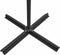 vidaXL - Zweefparasol - met - LED - en - stalen - paal - 250x250 - cm - zwart