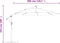 vidaXL - Zweefparasol - met - LED-verlichting - en - metalen - paal - 300 - cm - zand