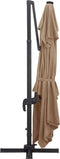 vidaXL-Zweefparasol-met-LED-verlichting-en-paal-400x300-cm-taupe