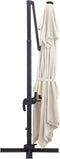 vidaXL-Zweefparasol-met-LED-verlichting-en-paal-400x300-cm-zandkleurig