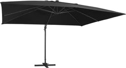 vidaXL-Zweefparasol-met-LED-verlichting-en-paal-400x300-cm-zwart