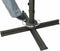 vidaXL - Zweefparasol - met - paal - en - LED-verlichting - 300 - cm - zandkleurig