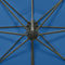vidaXL - Zweefparasol - met - paal - en - LED-verlichting - 300 - cm - azuurblauw