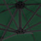 vidaXL - Zweefparasol - met - stalen - paal - 250x250 - cm - groen