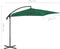vidaXL - Zweefparasol - met - stalen - paal - 250x250 - cm - groen