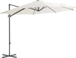 vidaXL - Zweefparasol - met - stalen - paal - 250x250 - cm - terracottakleurig