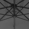 vidaXL - Zweefparasol - met - stalen - paal - 250x250 - cm - antracietkleurig