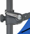 vidaXL - Zweefparasol - met - stalen - paal - 250x250 - cm - azuurblauw