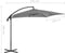 vidaXL - Zweefparasol - met - stalen - paal - 250x250 - cm - antracietkleurig