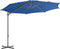 vidaXL - Zweefparasol - met - stalen - paal - 300 - cm - azuurblauw