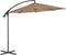 vidaXL - Zweefparasol - met - stalen - paal - 300 - cm - azuurblauw