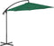 vidaXL - Zweefparasol - met - stalen - paal - 300 - cm - groen