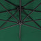 vidaXL - Zweefparasol - met - stalen - paal - 300 - cm - groen