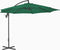 vidaXL - Zweefparasol - met - stalen - paal - 300 - cm - groen