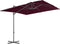 vidaXL - Zweefparasol - met - stalen - paal - 300 - cm - groen