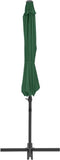 vidaXL - Zweefparasol - met - stalen - paal - 300 - cm - groen