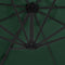 vidaXL - Zweefparasol - met - stalen - paal - 300 - cm - groen