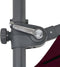 vidaXL - Zweefparasol - met - stalen - paal - 300 - cm - antracietkleurig