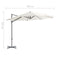 vidaXL - Zweefparasol - met - stalen - paal - 300 - cm - zandkleurig